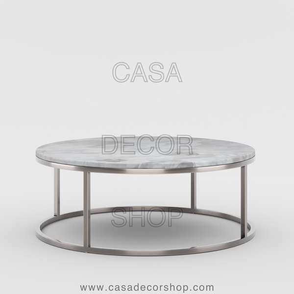 White Quartz Coffee Table