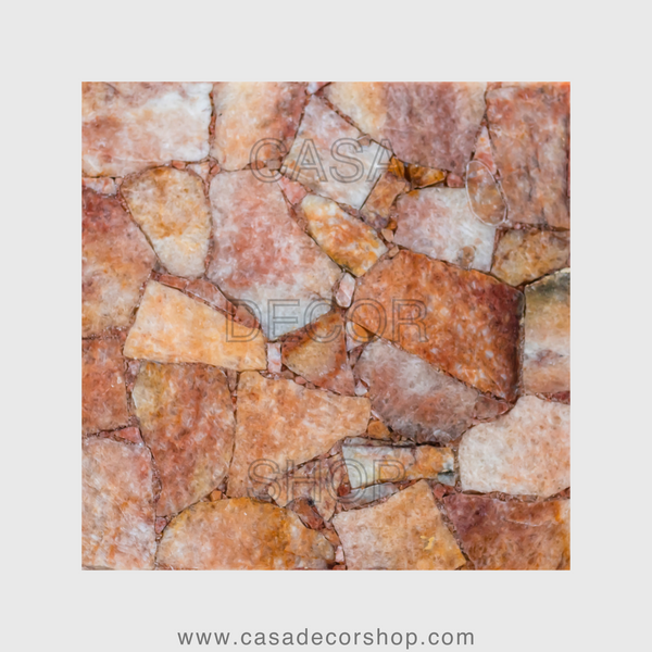 Yellow Quartz Translucent Backlit Murals