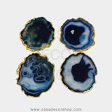 Set Of 4 Agate Coasters