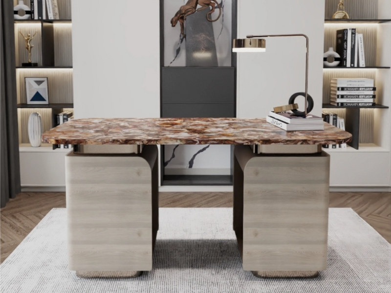 corporate office desk table for modern office interiors