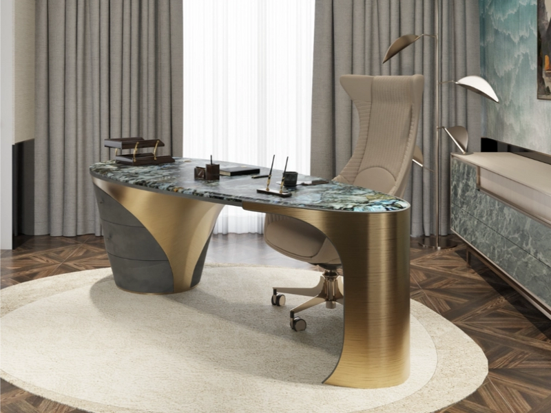 executive office desk for luxury corporate workspace