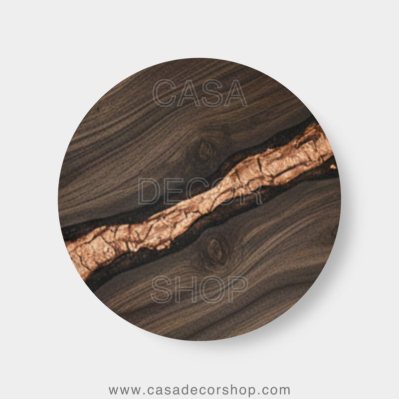 Molten Copper River Wood Tabletop