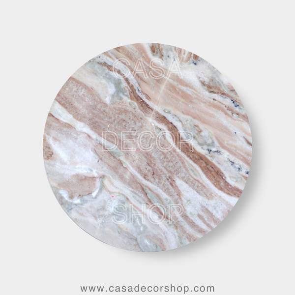 Fantasy Brown Indian Marble Table Top