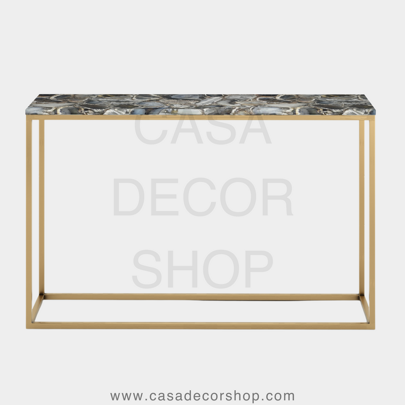 Agate Console Table