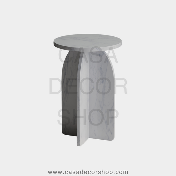Single Marble Side Table Style-3