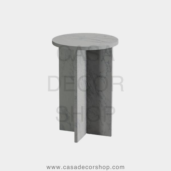 Single Marble Side Table Style-1
