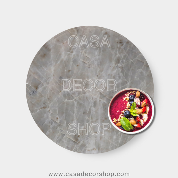 Trendy Grey Indian Marble Table Top