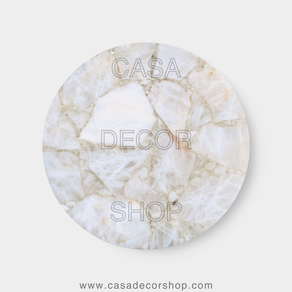 White Quartz Table Top